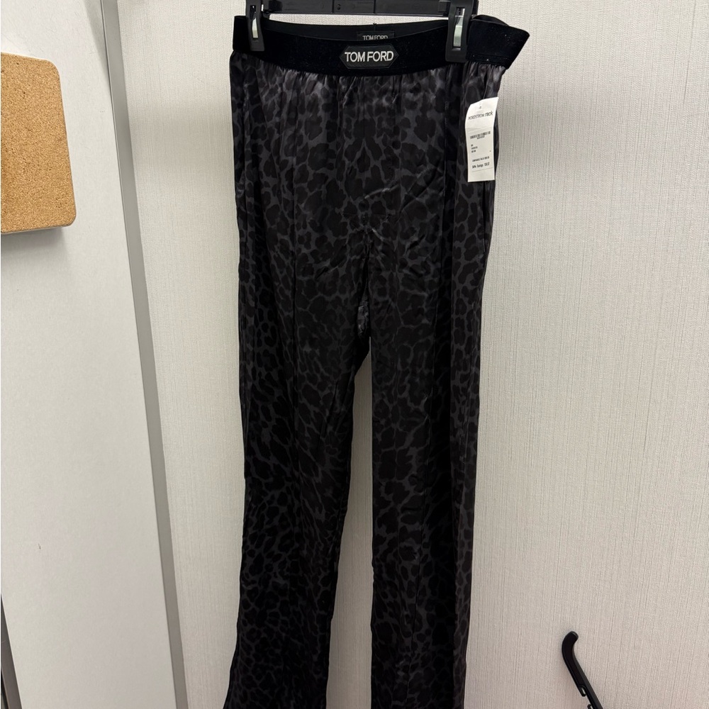 Tom Ford Leopard Print pajama pants